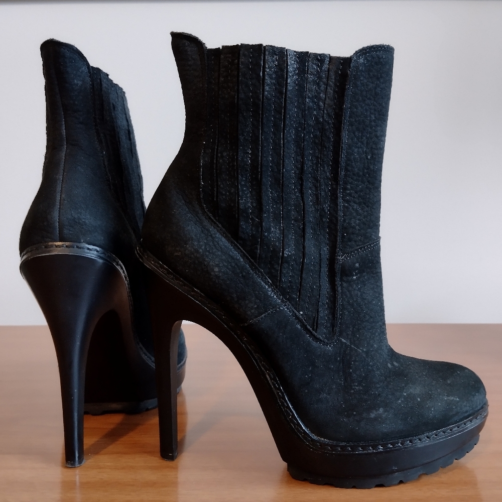 BCBG Victoria high heel ankle boots